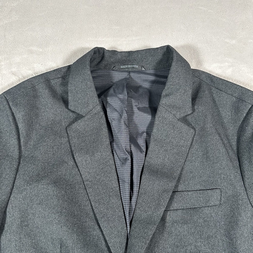 Bluffworks Gramercy Travel Blazer Men's Size 40R Slim Fit Navy Blue Zip Pockets - Picture 4 of 16